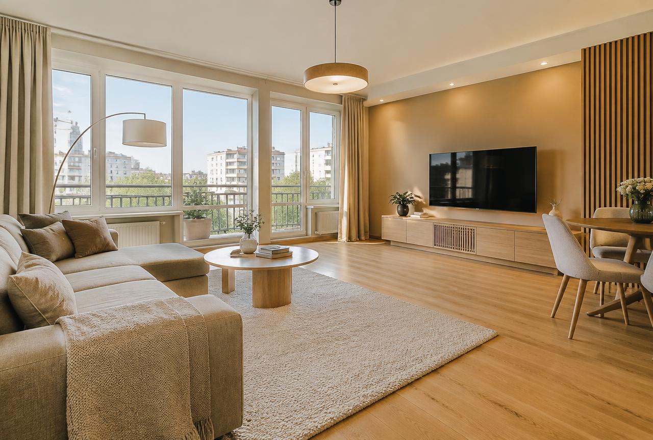Jasne mieszkanie 4-pokojowe, 113 m² — zdjęcie 1